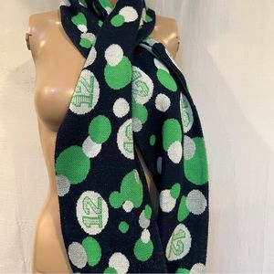 Lady 12  Seattle Seahawks Infinity Scarf. 66” x 7”. Acrylic blend